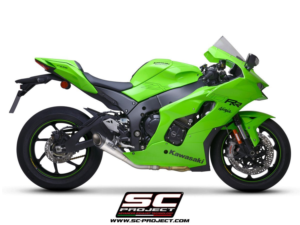 Sc Project S1 Slip On Exhaust For Kawasaki Zx 10R 2021 23