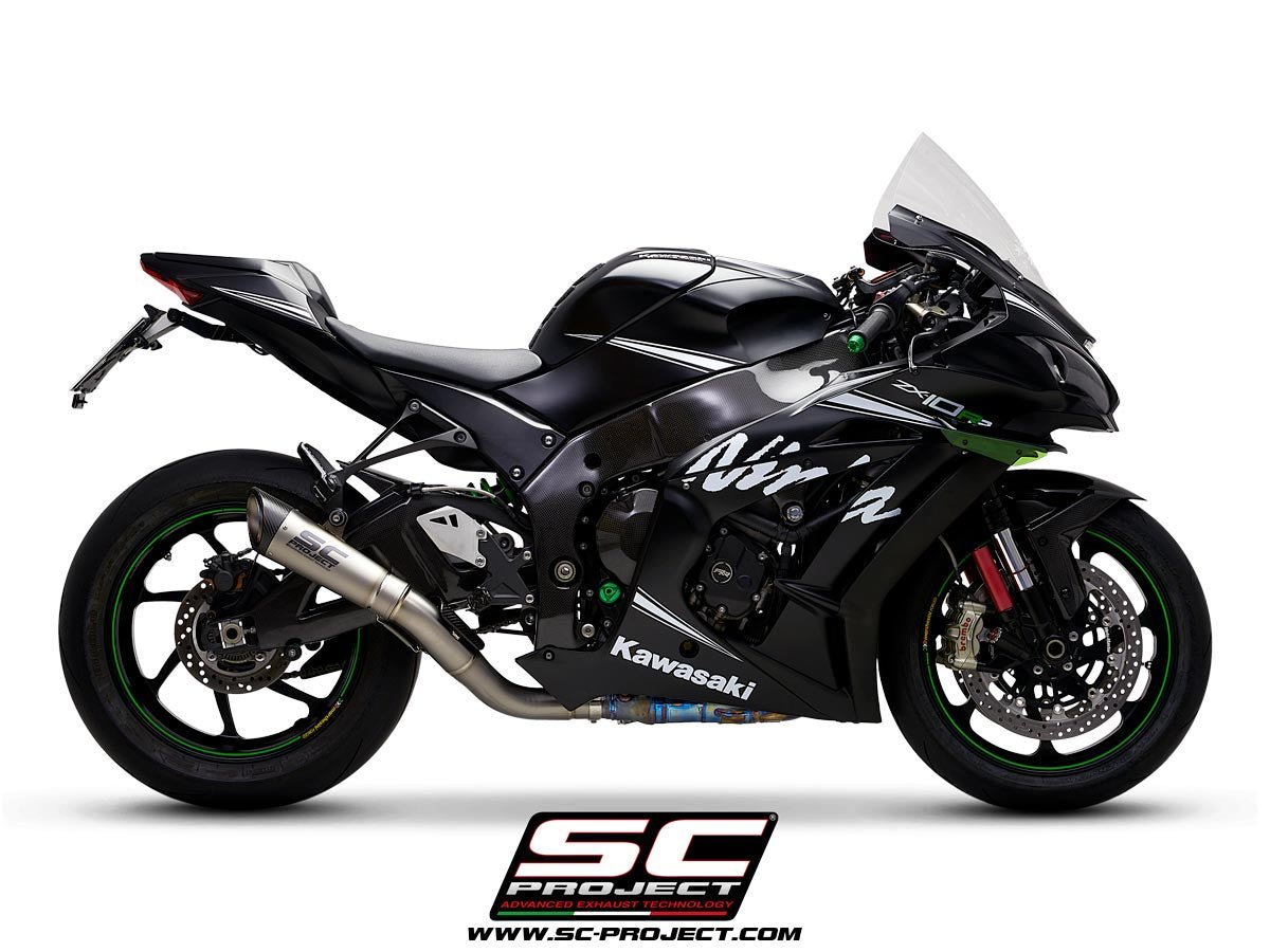 Sc Project S1 Slip On Exhaust For Kawasaki Zx 10Rr 2016 20