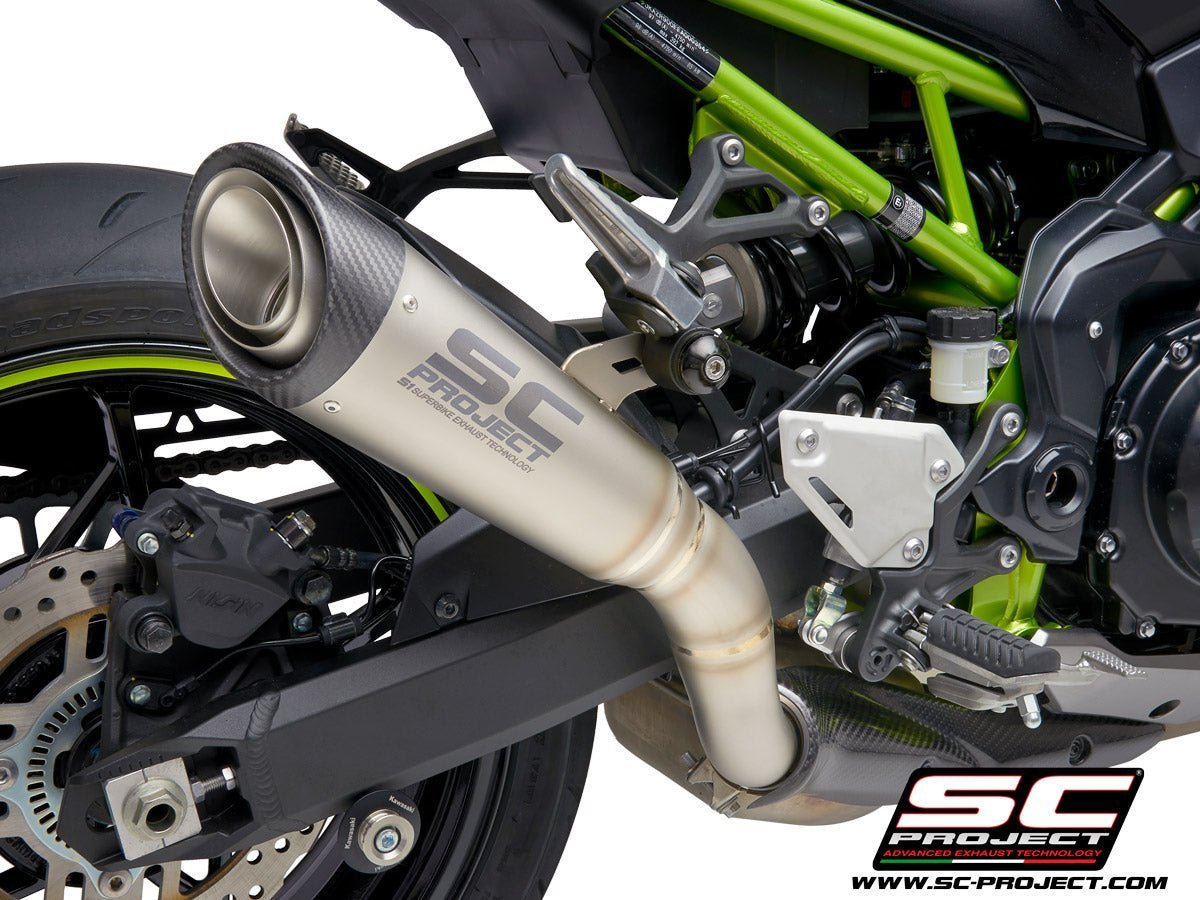 SC Project S1 Titanium Exhaust Kawasaki Ninja Z900 (2020)