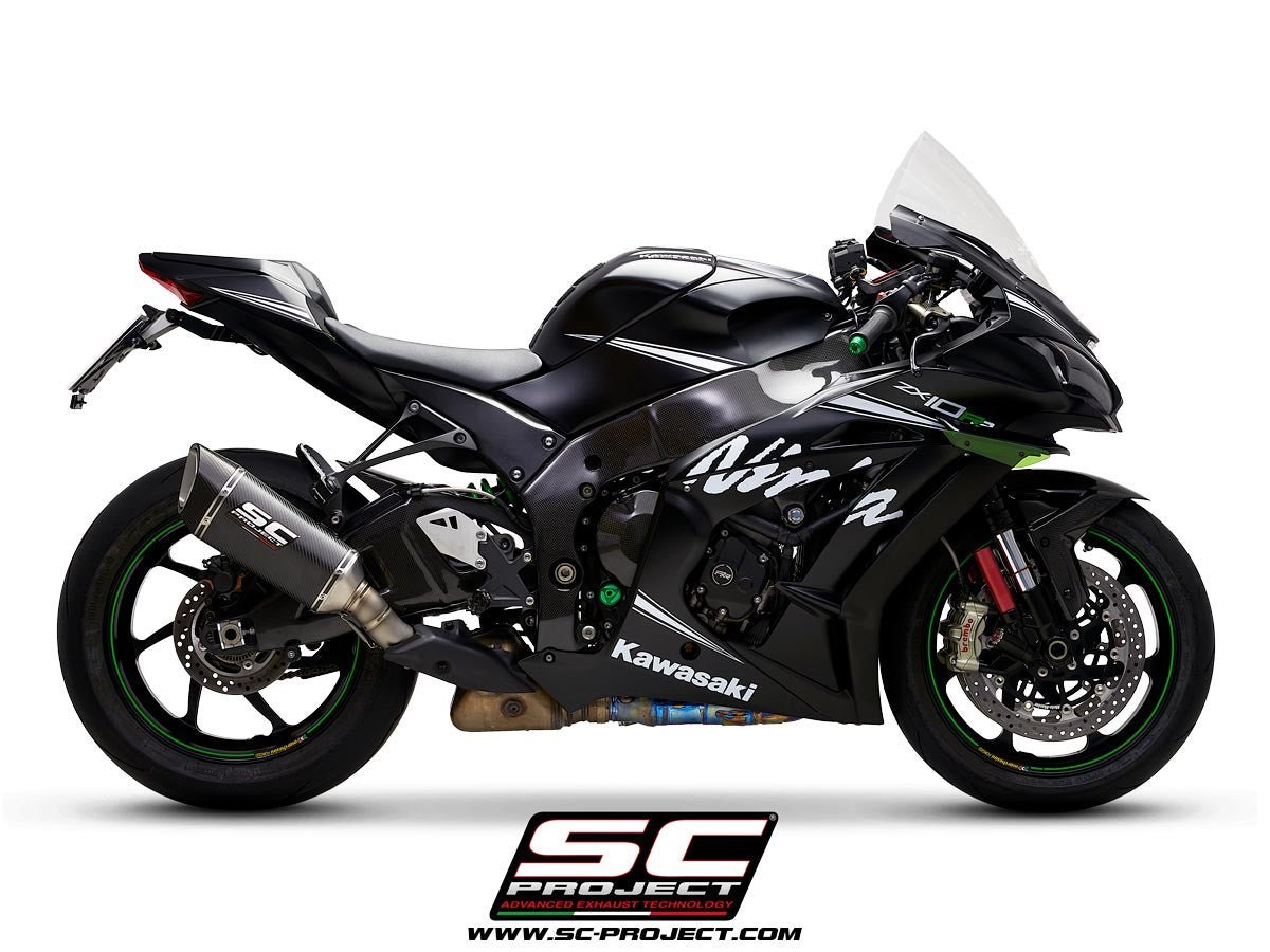 Sc Project Sc1 R Slip On Exhaust For Kawasaki Zx 10Rr 2016 20