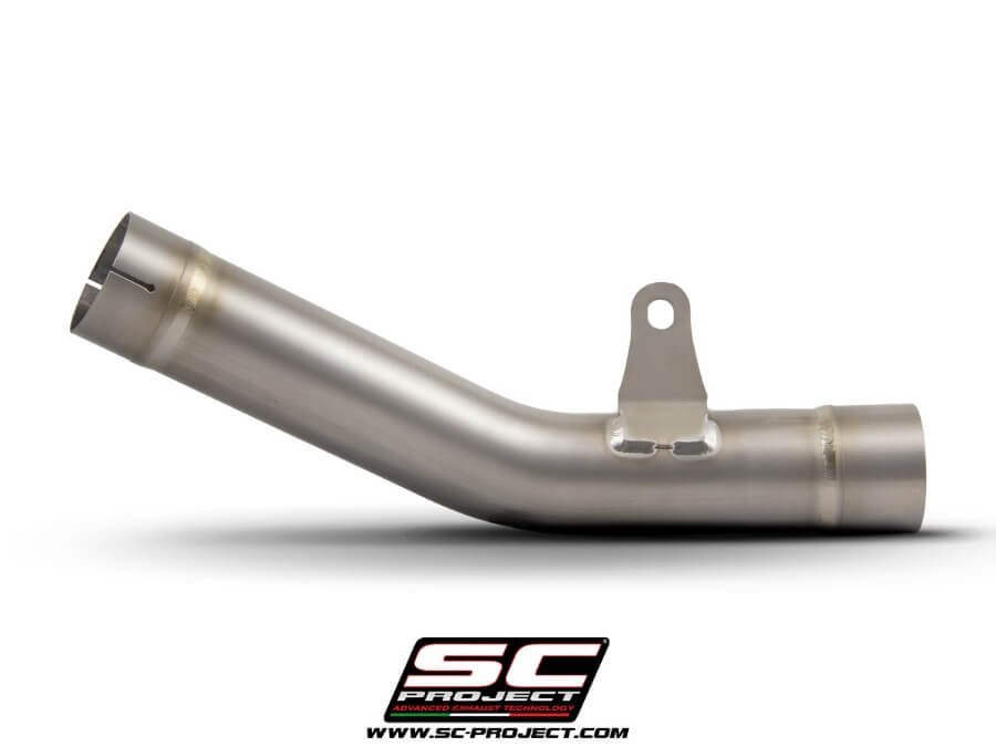 SC Project Titanium Central Link Pipe Kawasaki Ninja ZX 6R 636 (2019 21)