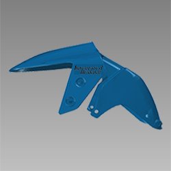 Set Front Fender Tbm Blue For Maestro Edge |hero