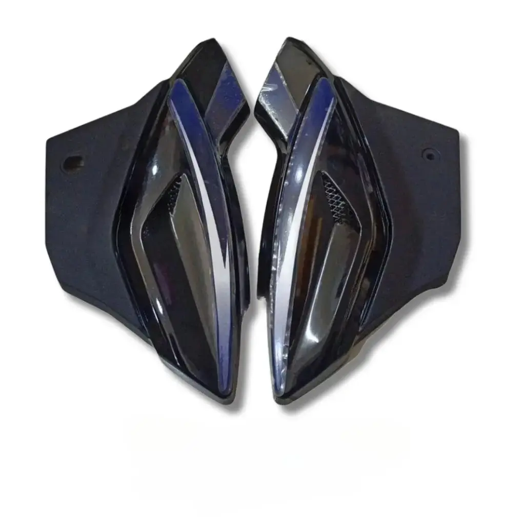 Side Panel For Bajaj Pulsar 150 Ug8 | One Side Nut Bolt | Black & Blue
