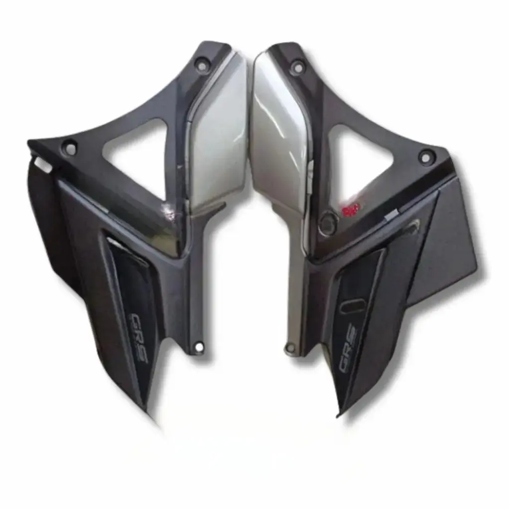 Side Panel For Hero Hunk | Digital Meter Model | Lower Panel | Silver