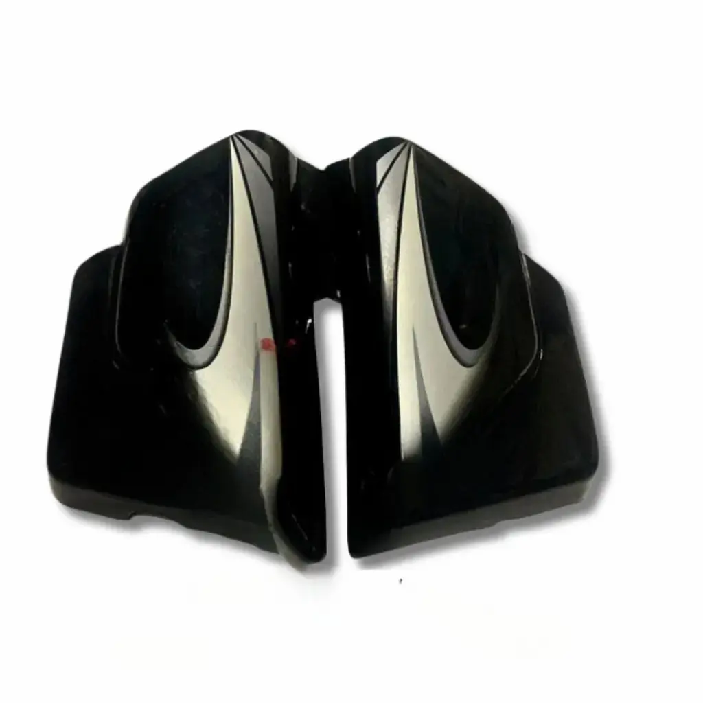 Side Panel For Hero Splendor | Alloy Wheel | Black & Grey Colour