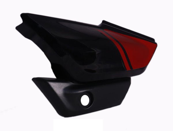 Side Panel / Side Cowl Fit For Bajaj Vikrant Ebony Black - Image 3