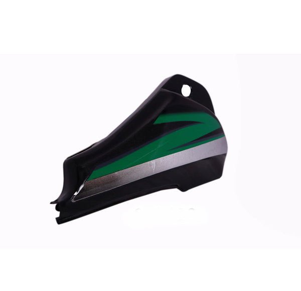 Side Panel / Side Cowl Set Fit For Bajaj Caliber Old Model Meatallic Black (green Sticker) - Image 3