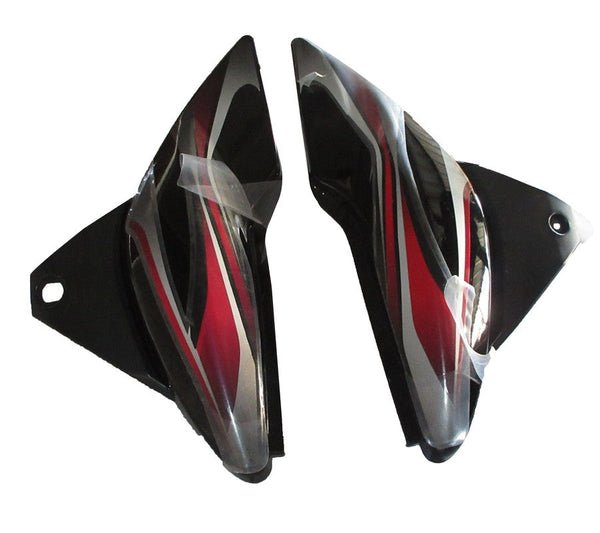 Side Panel / Side Cowl Set Fit For Bajaj Discover 100cc (3d Type) Black(purple Sticker) - Image 3