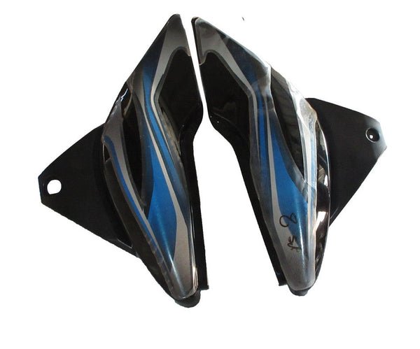Side Panel / Side Cowl Set Fit For Bajaj Discover 100cc Black (blue Sticker) - Image 3