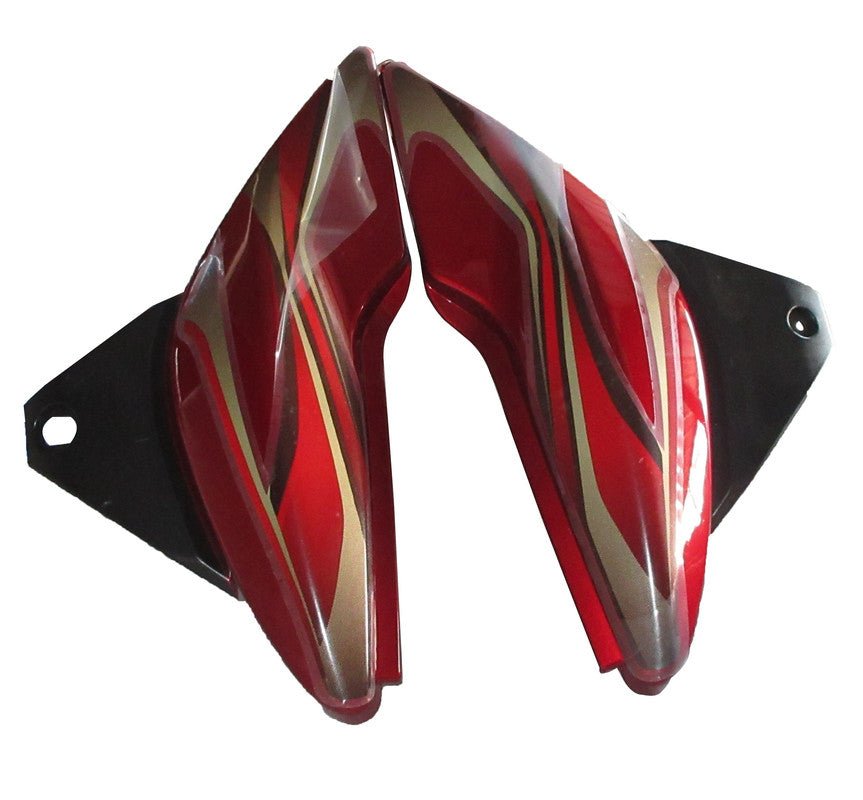 Side Panel / Side Cowl Set Fit For Bajaj Discover 100cc Flame Red