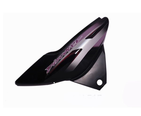 Side Panel / Side Cowl Set Fit For Bajaj Discover 125cc Black (purple Sticker) - Image 3