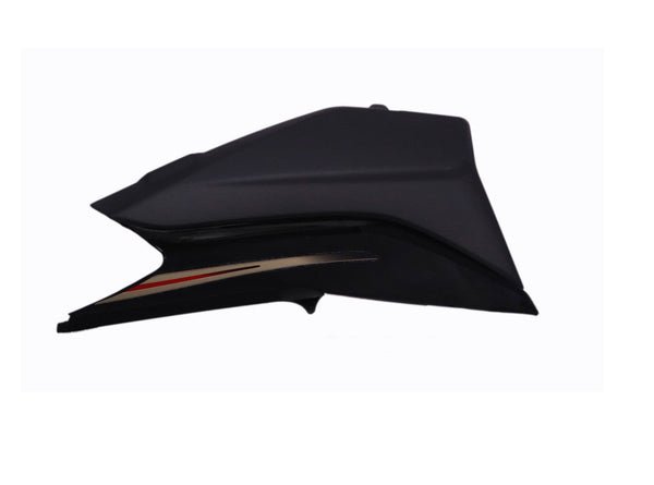 Side Panel / Side Cowl Set Fit For Bajaj Platina 100 Es Black (red Sticker) - Image 3