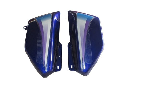 Side Panel / Side Cowl Set Fit For Hero Cd Dawn New Model For Excellent Blue Bike - Image 3