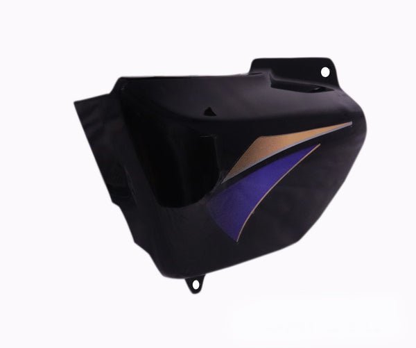 Side Panel / Side Cowl Set Fit For Hero Cd Dawn Old Model Black (blue Sticker) - Image 2
