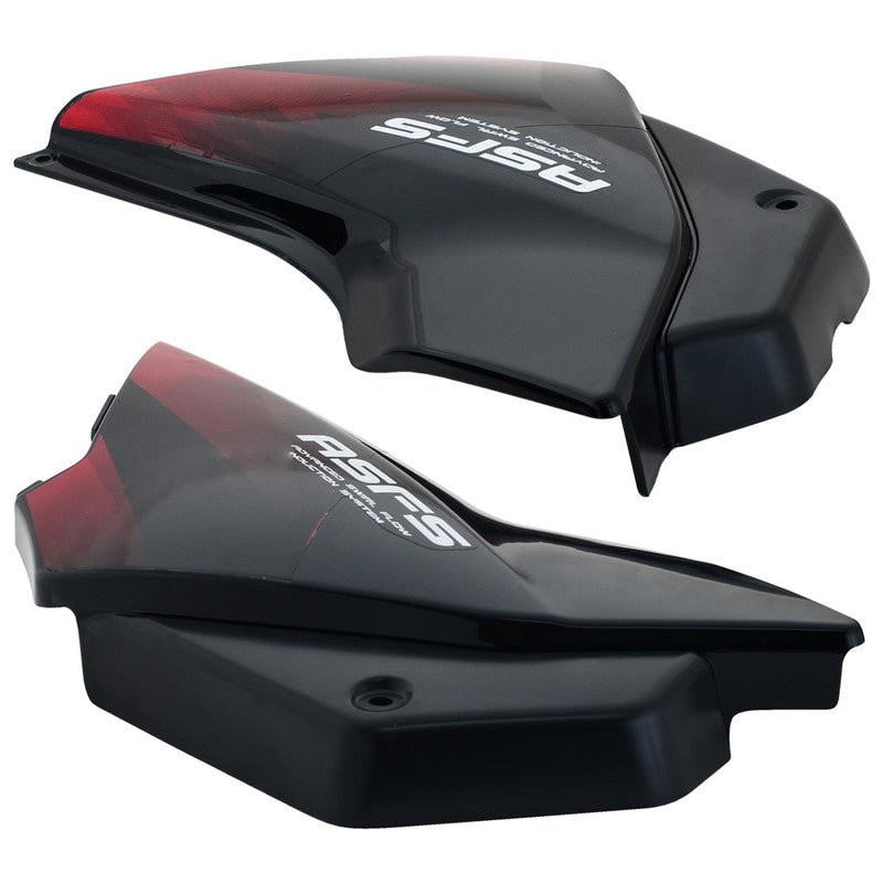 Side Panel / Side Cowl Set Fit For Hero Glamour Latest New Model (type 4) Black (red Sticker)