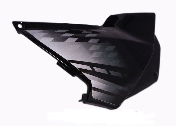 Side Panel / Side Cowl Set Fit For Hero Glamour Latest New Model (type 4) Black (silver Sticker) - Image 3