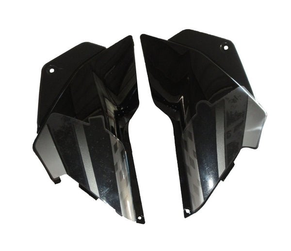 Side Panel / Side Cowl Set Fit For Hero Glamour Latest New Model Type-5 Black-grey Sticker - Image 2