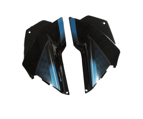 Side Panel / Side Cowl Set Fit For Hero Glamour Latest New Model Type-6 Black-blue Sticker - Image 2