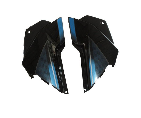 Side Panel / Side Cowl Set Fit For Hero Glamour Latest New Model Type-6 Black-blue Sticker - Image 3