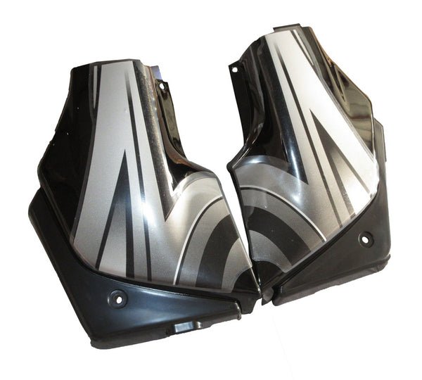 Side Panel / Side Cowl Set Fit For Hero Passion Plus New Model Black Colour For W. Red Bike - Image 2