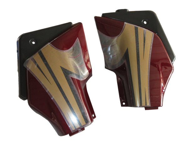 Side Panel / Side Cowl Set Fit For Hero Passion Plus Palace Maroon - Image 2