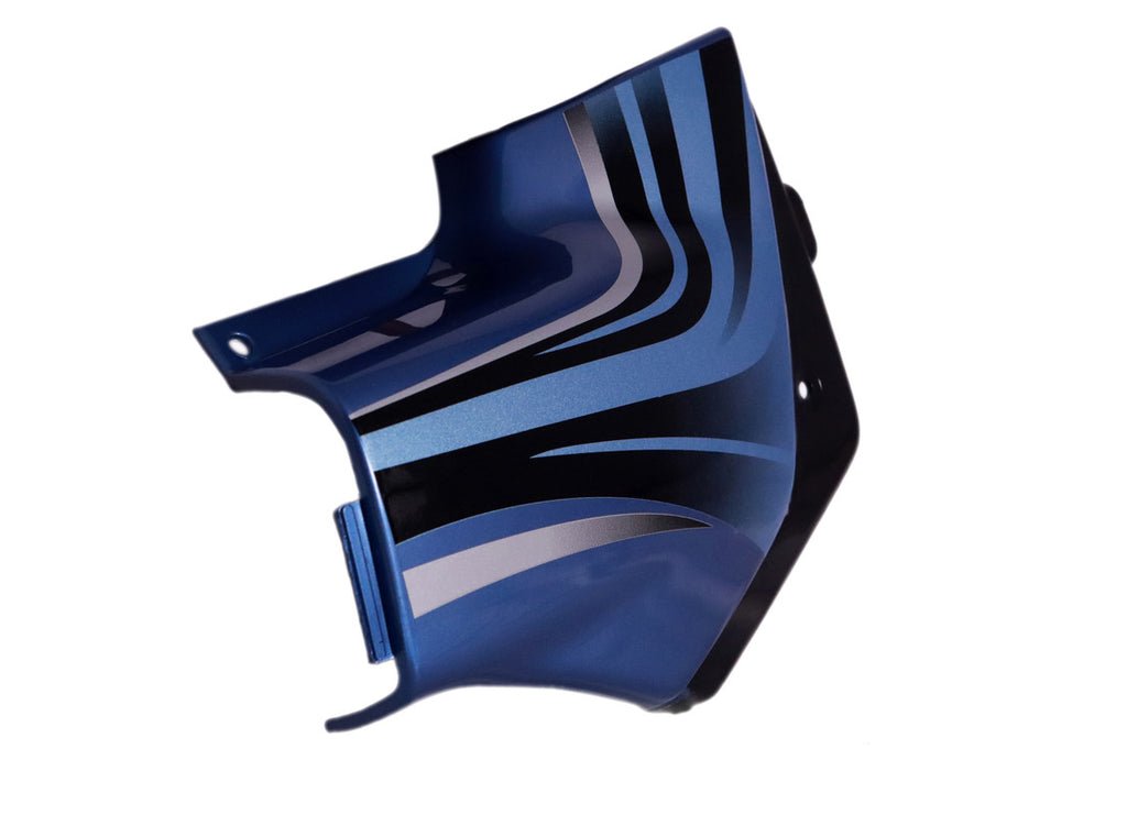 Side Panel / Side Cowl Set Fit For Hero Passion Pro Forest Blue For Black Bike
