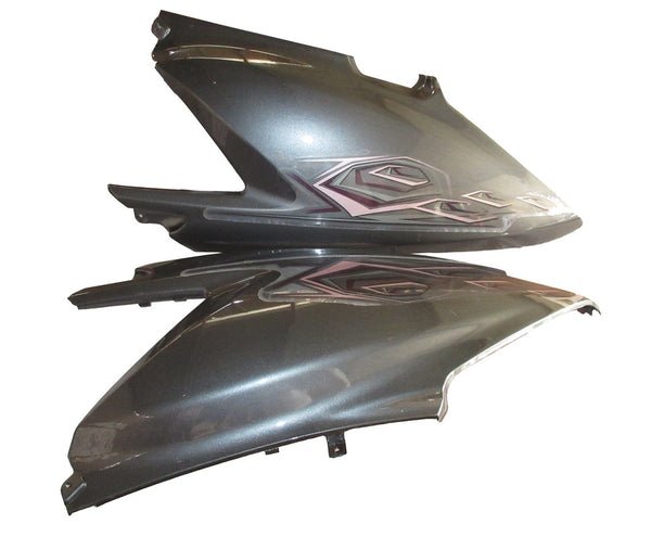 Side Panel / Side Cowl Set Fit For Hero Pleasure Ebony Grey - Image 2