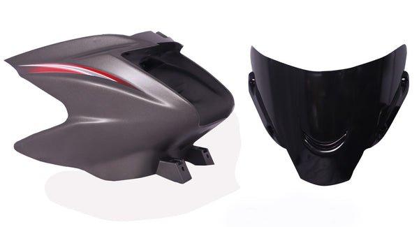Side Panel / Side Cowl Set Fit For Hero Pleasure Excellent Blue - Image 2