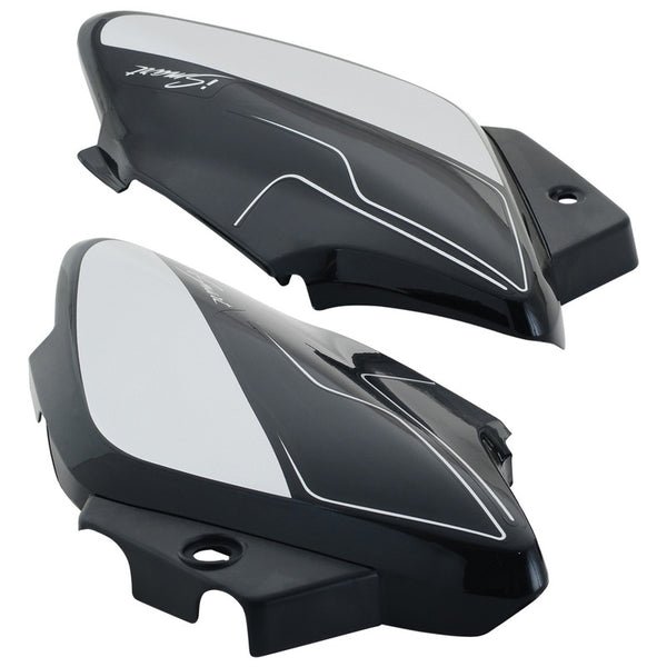 Side Panel / Side Cowl Set Fit For Hero Splendor I-smart Type 2 Black (silver Sticker) - Image 2