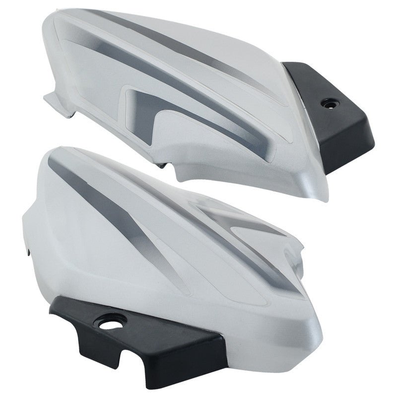 Side Panel / Side Cowl Set Fit For Hero Splendor Nxg Old Model Black (silver Sticker)