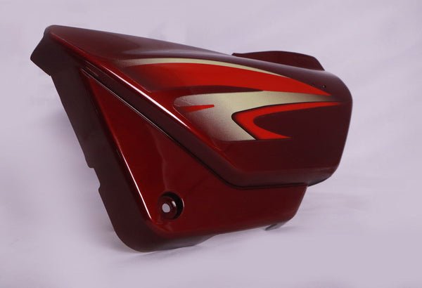 Side Panel / Side Cowl Set Fit For Hero Splendor Plus I3s Palace Maroon One Side Screw Fitting - Image 3