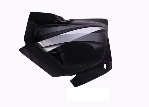 Side Panel / Side Cowl Set Fit For Hero Splendor Plus Ibs 2018 Black (silver Sticker) One Side Screw Fitting - Image 3