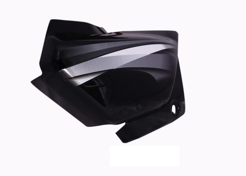 Side Panel / Side Cowl Set Fit For Hero Splendor Plus Ibs 2018 Black (silver Sticker) One Side Screw Fitting