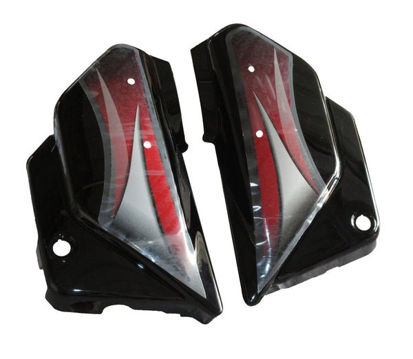 Side Panel / Side Cowl Set Fit For Hero Splendor Pro Black(red Sticker) - Image 2