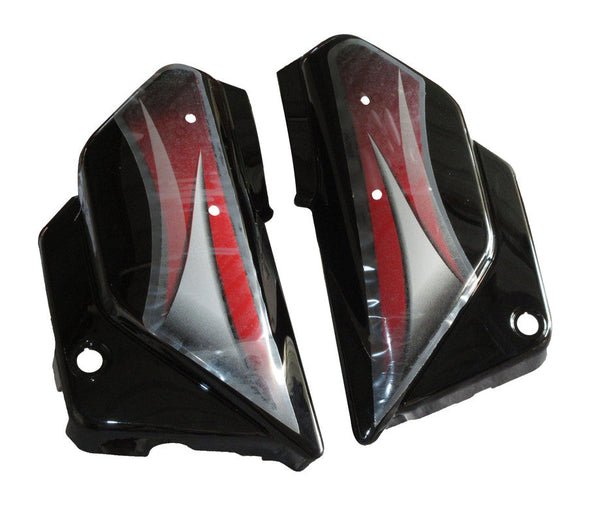 Side Panel / Side Cowl Set Fit For Hero Splendor Pro Black(red Sticker) - Image 3