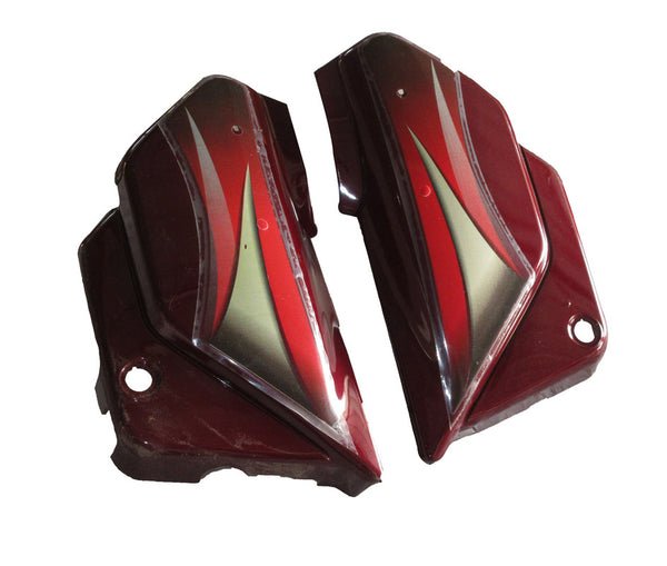 Side Panel / Side Cowl Set Fit For Hero Splendor Pro Palace Maroon - Image 2