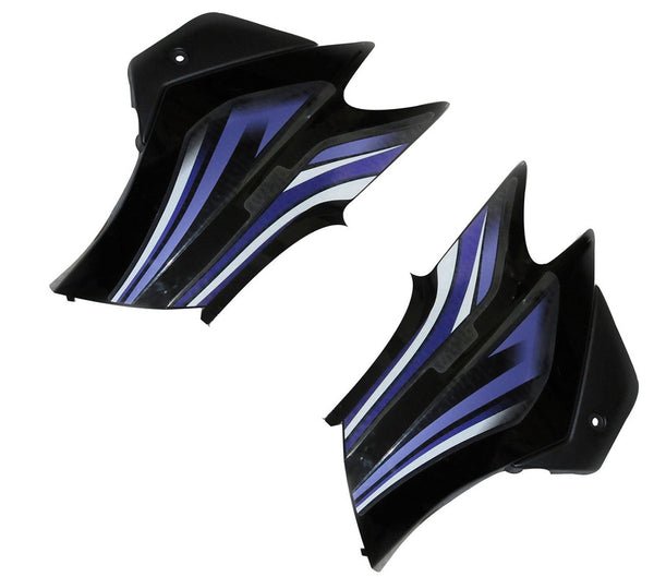 Side Panel / Side Cowl Set Fit For Hero Super Splendor I3s Black/ Purple - Image 2