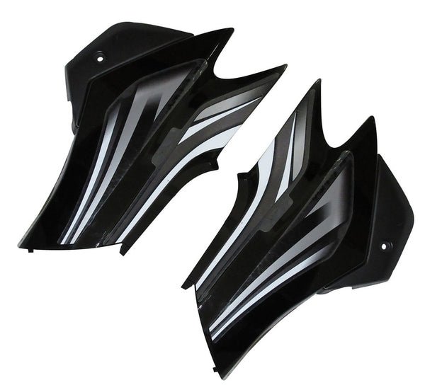 Side Panel / Side Cowl Set Fit For Hero Super Splendor I3s Black/ White - Image 2