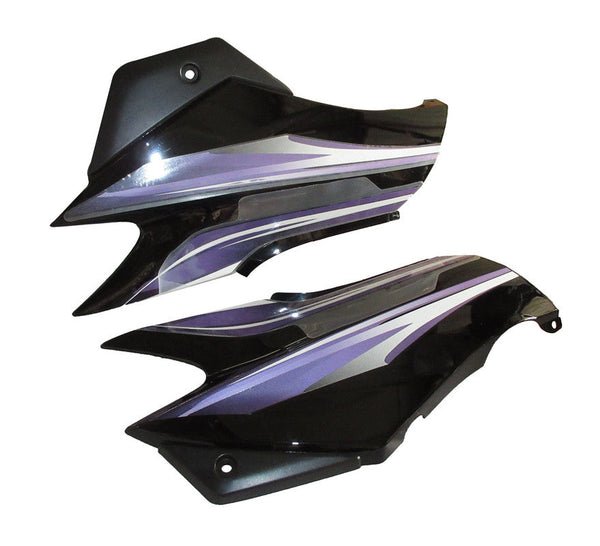 Side Panel / Side Cowl Set Fit For Hero Super Splendor Latest (type-2) Black (purple Sticker) - Image 3