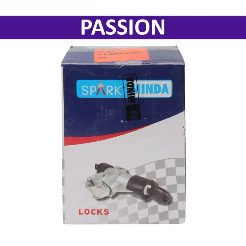 Spark Minda Lock Kit Set Of 4 For Passion - Image 2