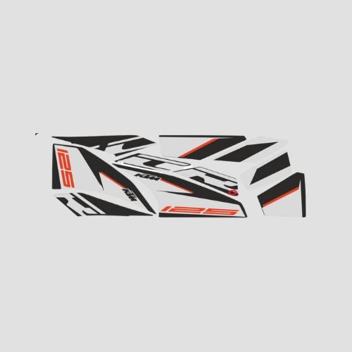 Stckr Set Rc125 T1 (2019) Whi Tank