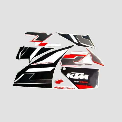 Stckr Set Rc200 T3 (2020) Orng Tank