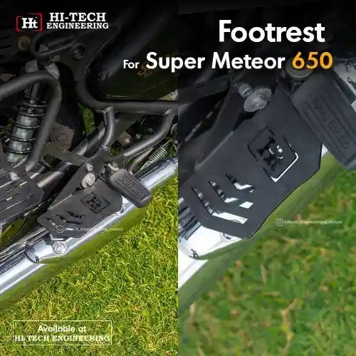 Super Meteor 650 FootRest- FTR 734 Ht Exhaust SET OF -2