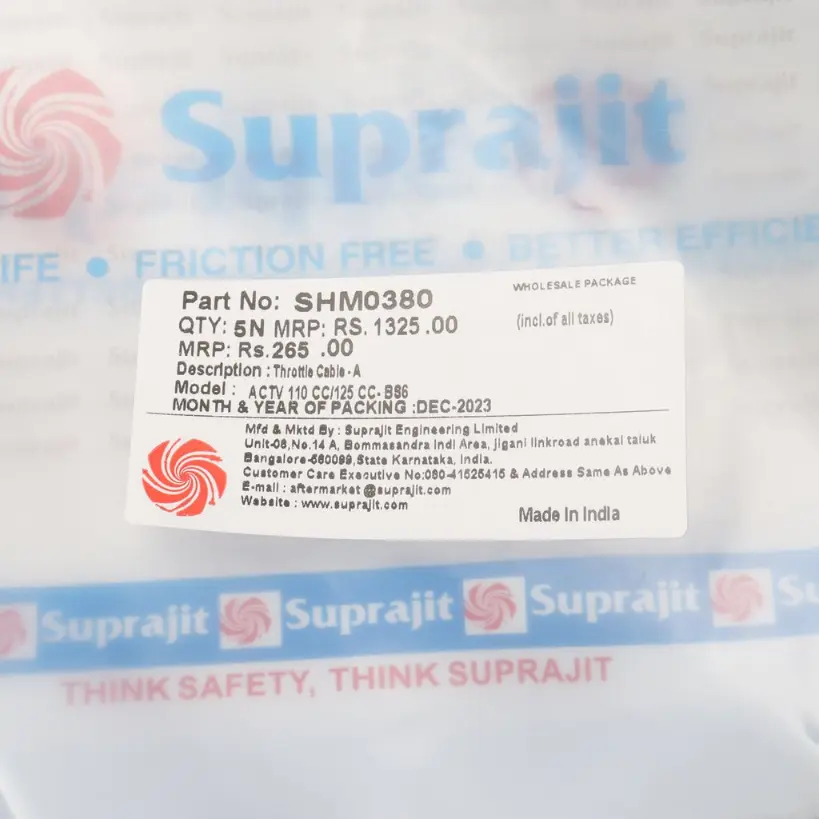 Suprajit Accelerator Cable -a For Activa 110 Bs6, Activa 125 Bs6 - Image 3