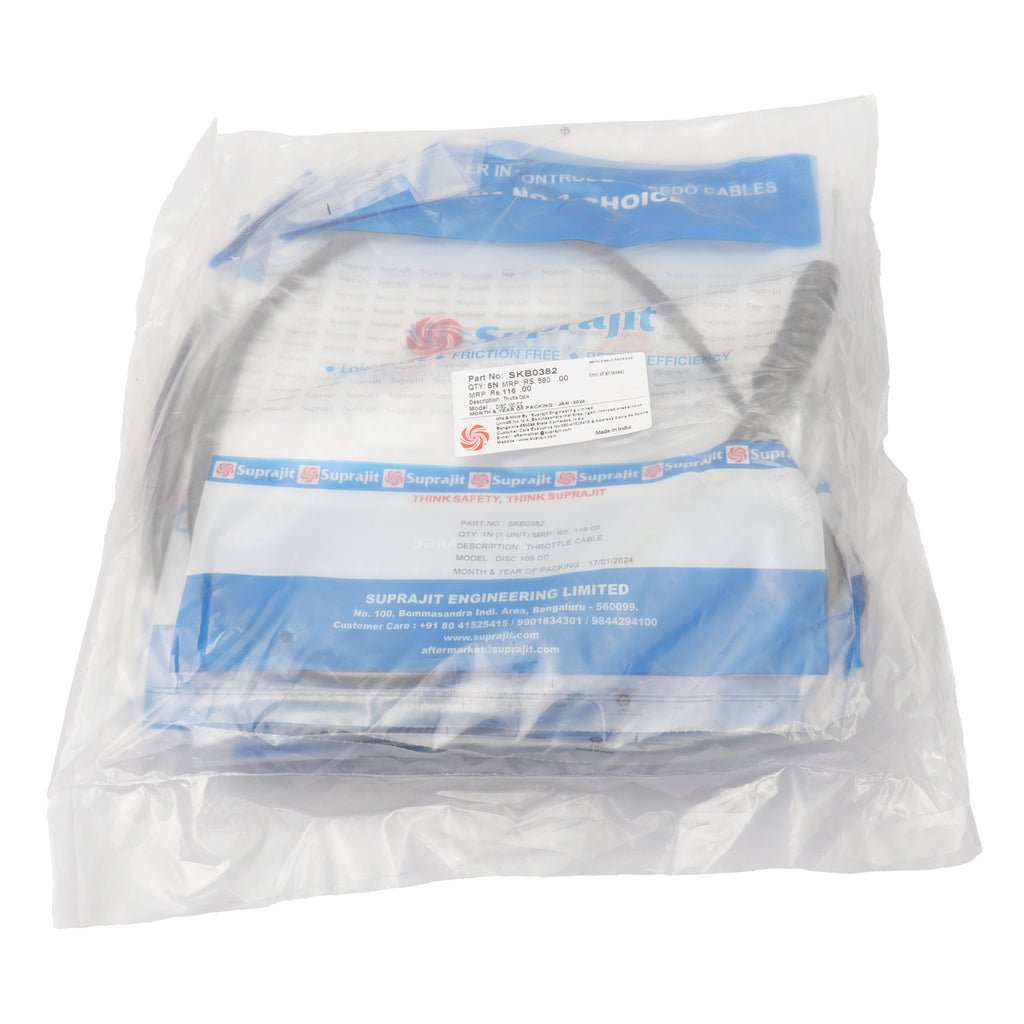 Suprajit Accelerator Cable For Discover 100 - Image 3