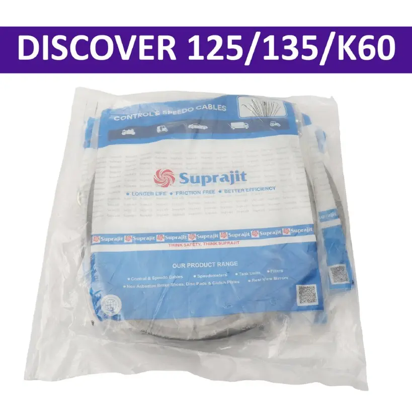 Suprajit Accelerator Cable For Discover 125, Discover 135, Discover K60