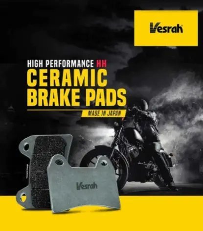 TVS RONIN 225 front brake pad by vesrah ( Ceramic) SD-250/2
