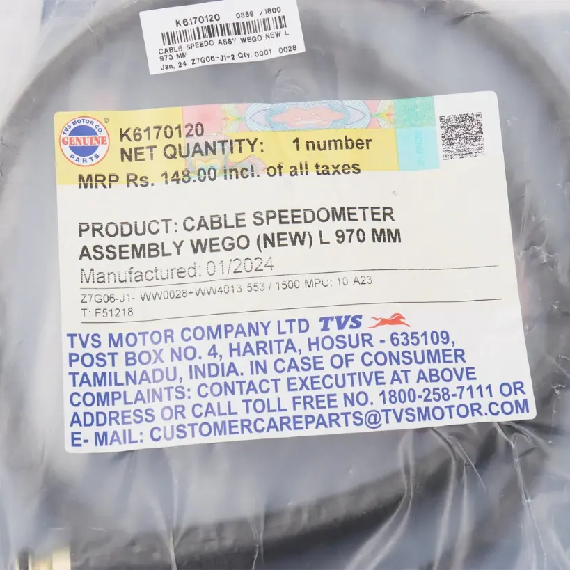 Tvs Speedometer Cable For Wego - Image 3