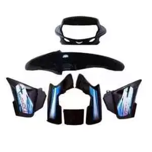 Black & Blue Full Body Kit For Hero Hf Deluxe U08