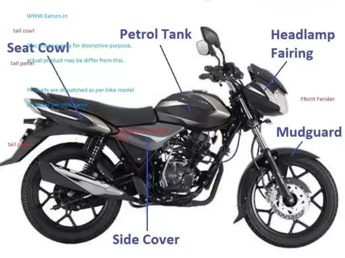 Full Body Kit For Ybx 125 Golden - Image 2